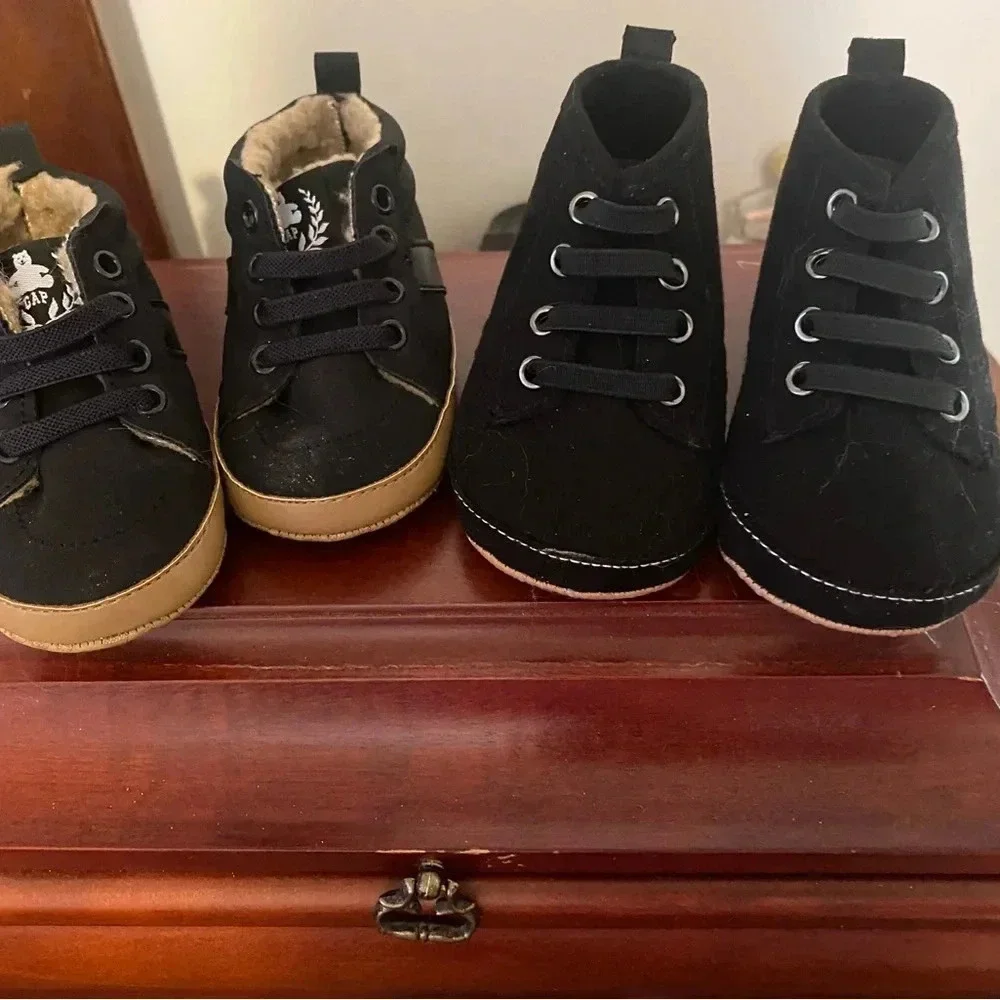 2 Pairs of Soft Sole Shoes